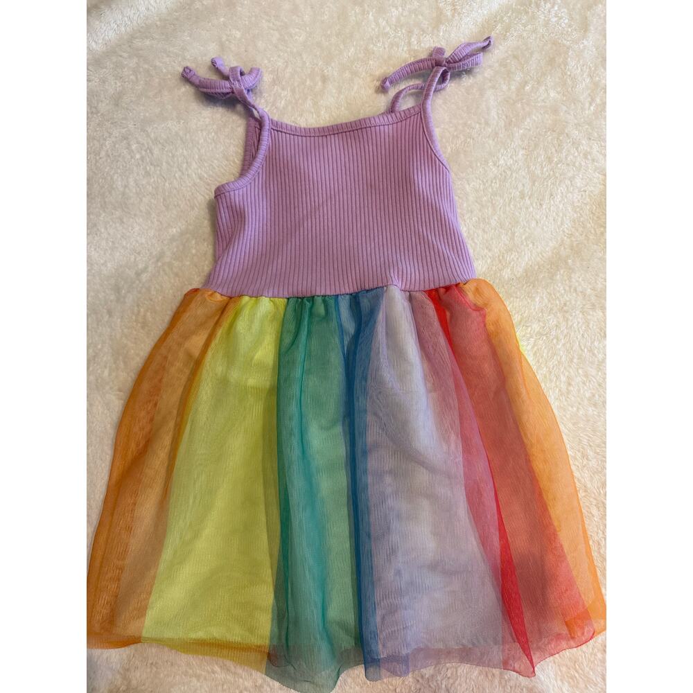 Striped summer dress girls 4T